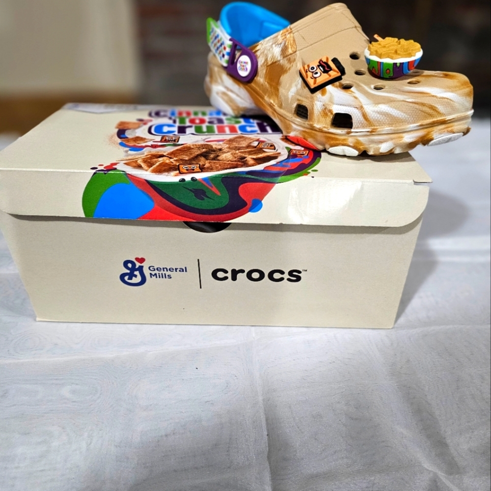 Crocs Limited Edition Cinnamon Toast Crunch Cereal